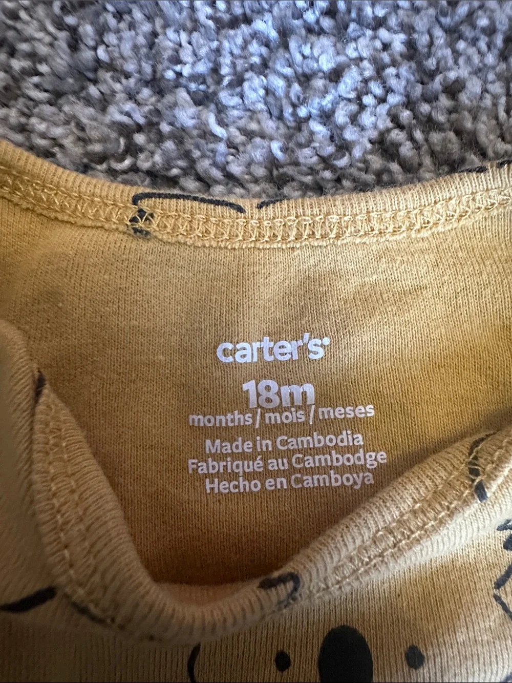 Carters set three